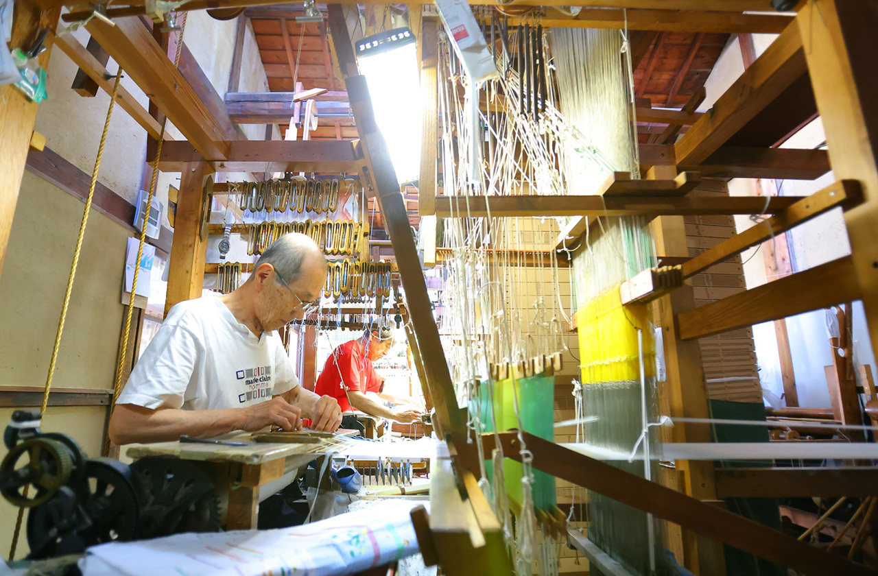 西陣織 伝統工芸士